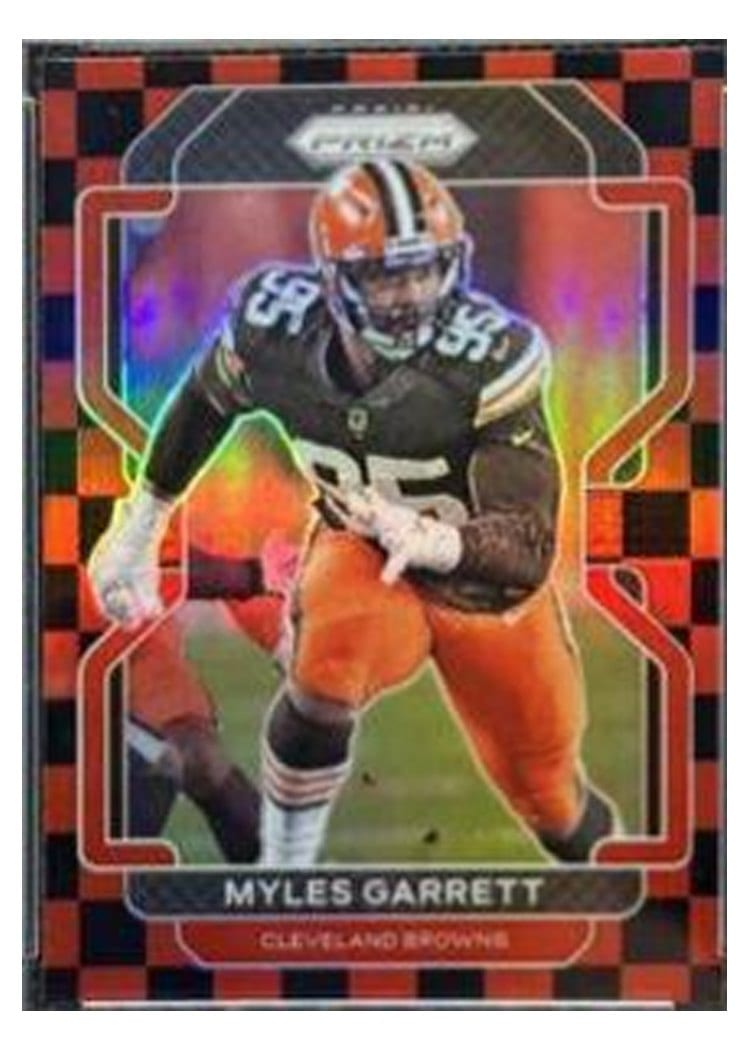 2021 Panini Prizm Base Set Myles Garrett #266 card