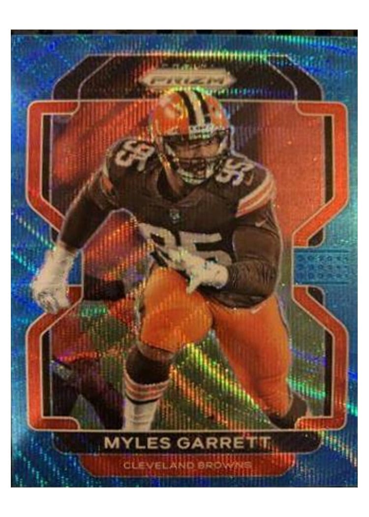 2021 Panini Prizm Base Set Myles Garrett #266 card