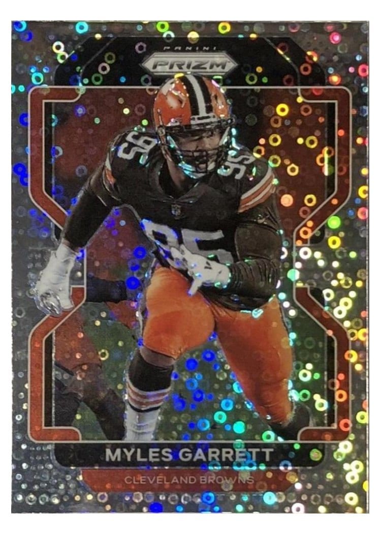2021 Panini Prizm Base Set Myles Garrett #266 card