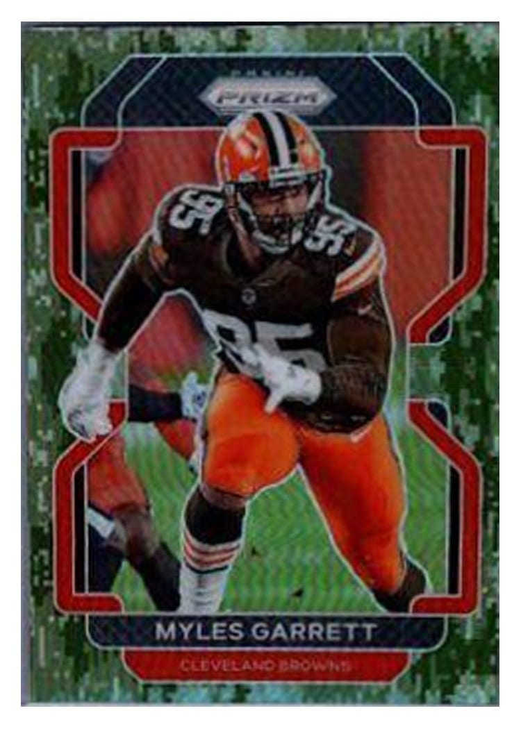 2021 Panini Prizm Base Set Myles Garrett #266 card