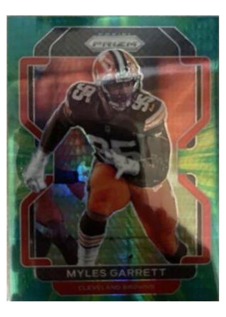 2021 Panini Prizm Base Set Myles Garrett #266 card