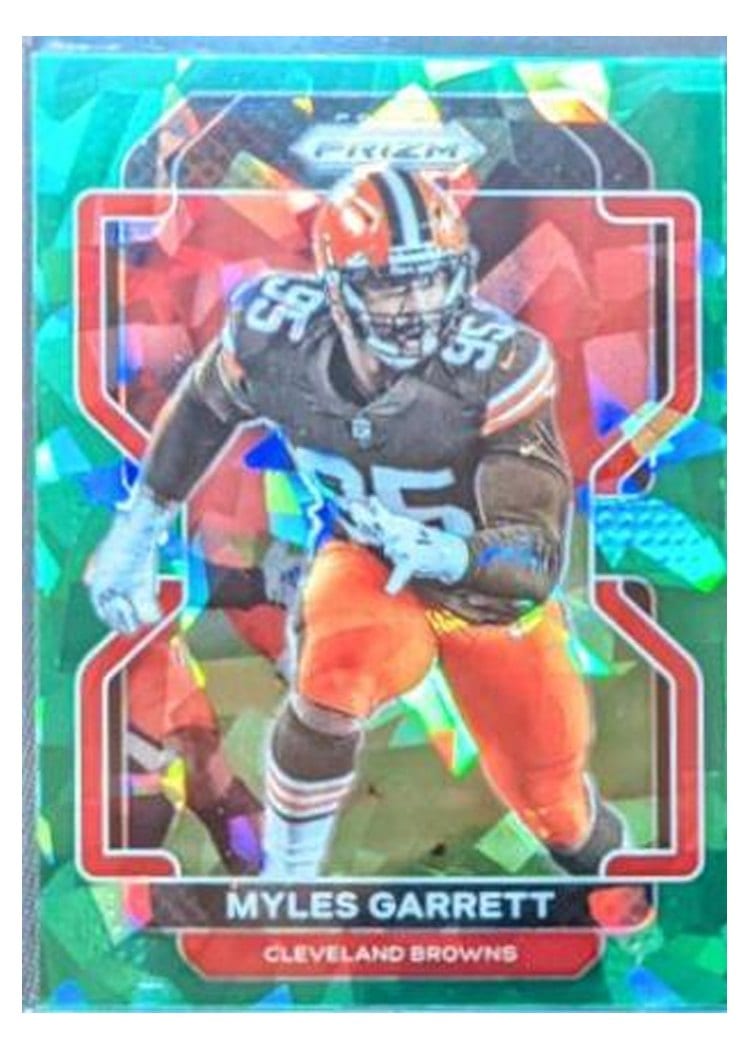 2021 Panini Prizm Base Set Myles Garrett #266 card