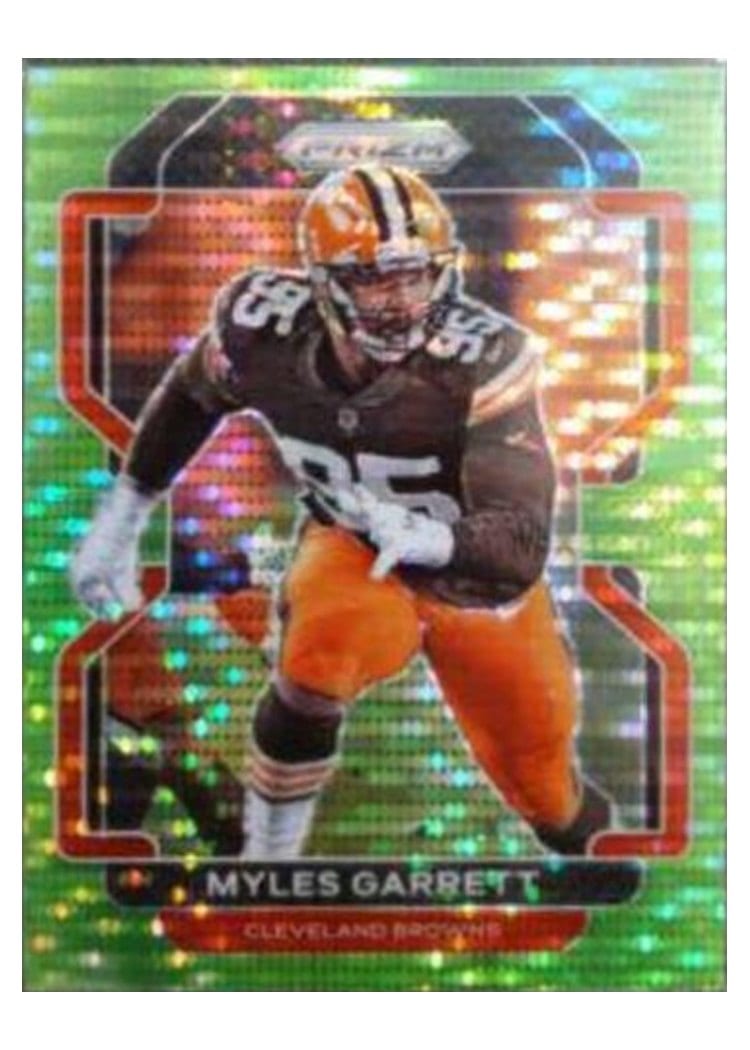 2021 Panini Prizm Base Set Myles Garrett #266 card