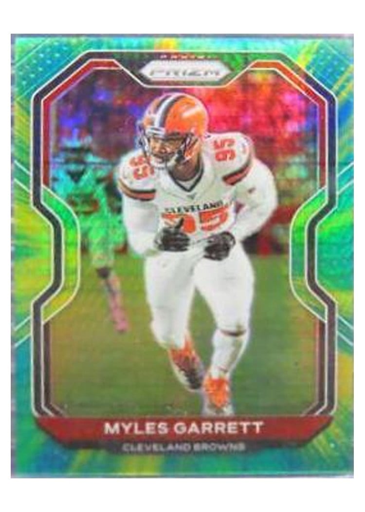 2021 Panini Prizm Base Set Myles Garrett #266 card