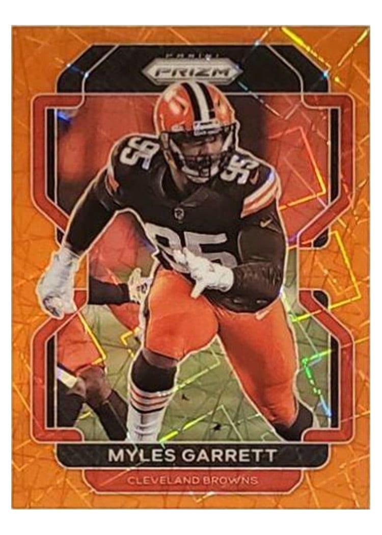 2021 Panini Prizm Base Set Myles Garrett #266 card