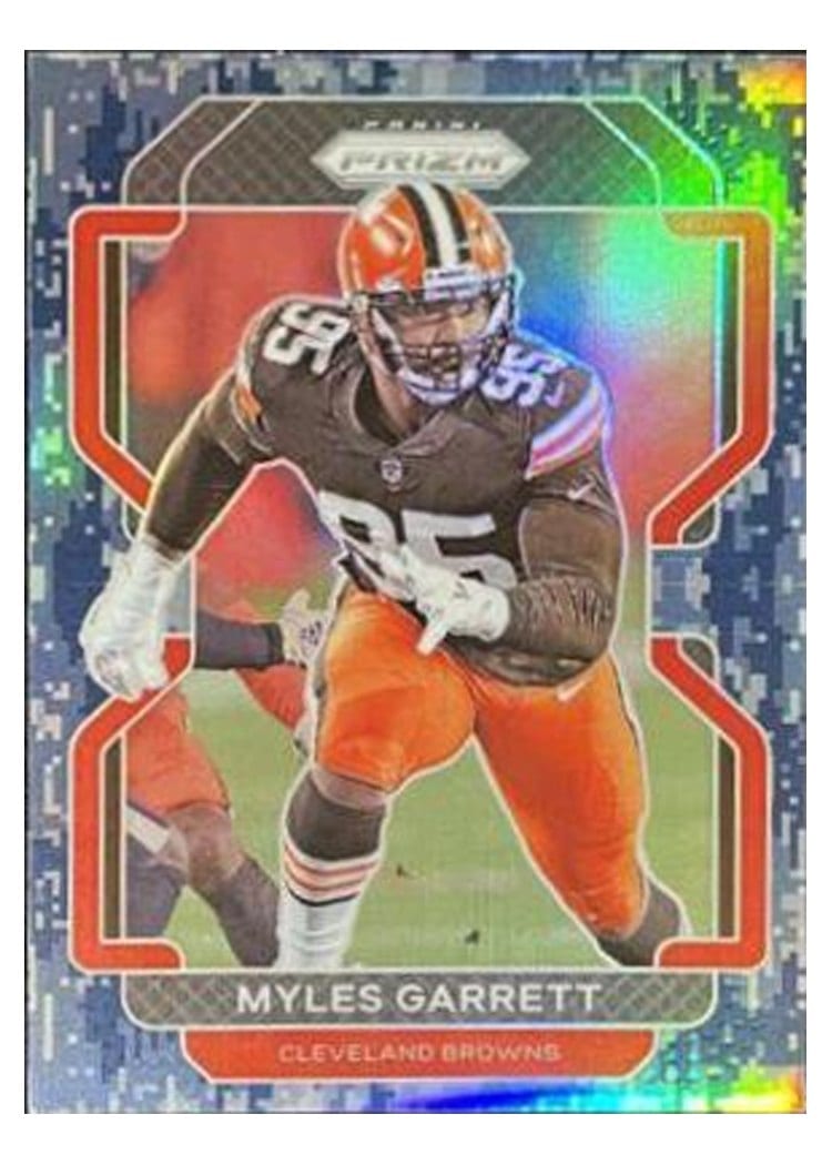 2021 Panini Prizm Base Set Myles Garrett #266 card