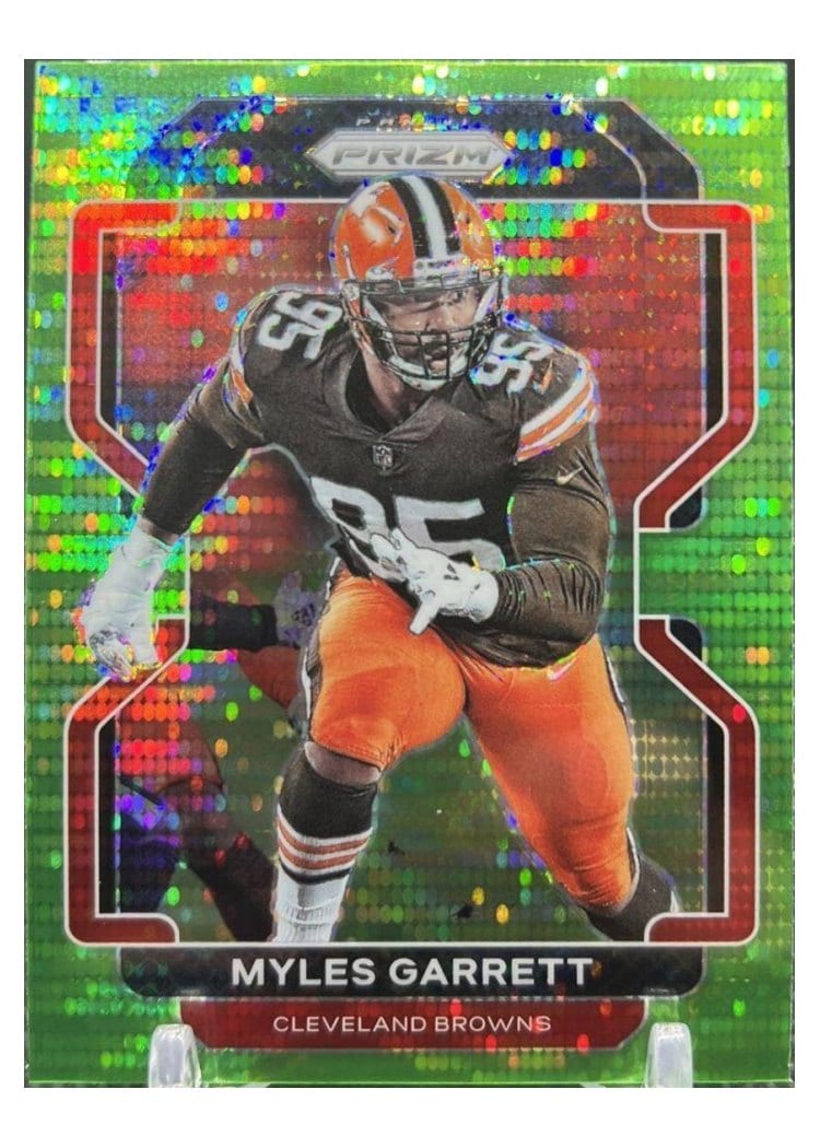 2021 Panini Prizm Base Set Myles Garrett #266 card