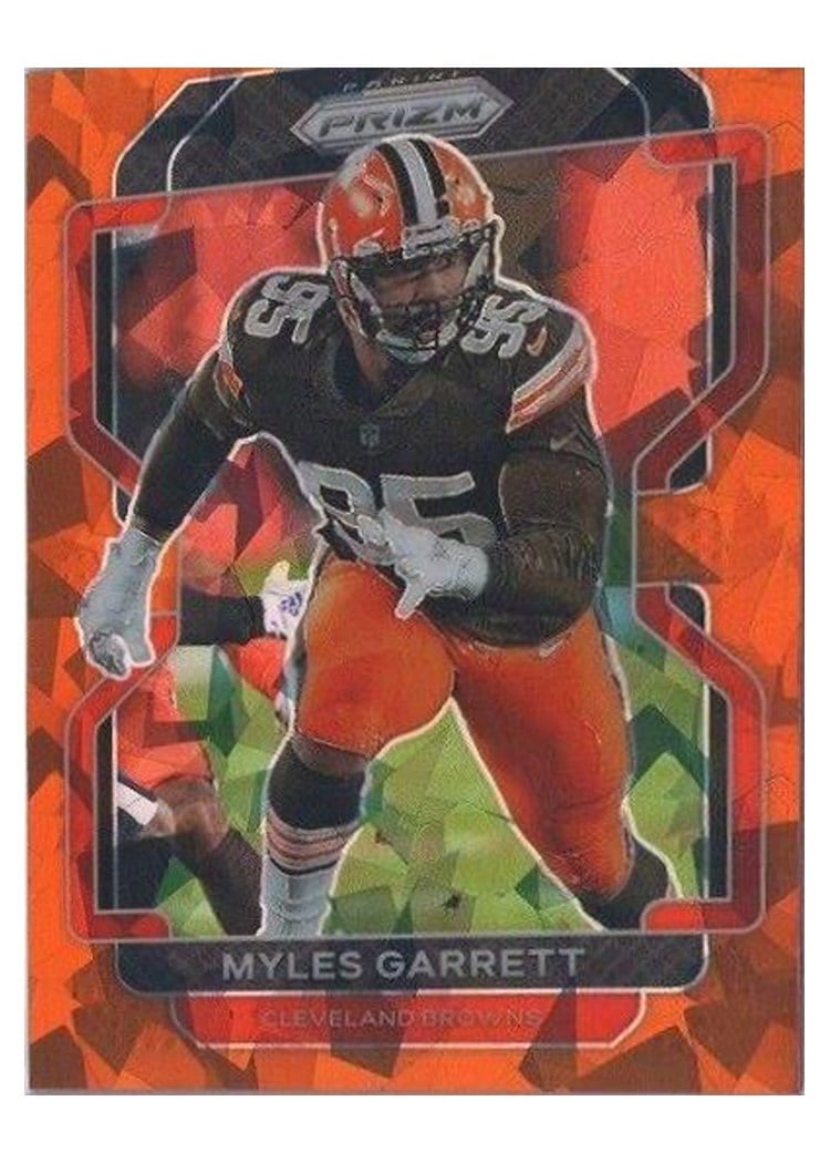 2021 Panini Prizm Base Set Myles Garrett #266 card