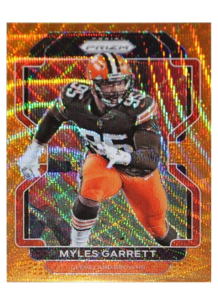 2021 Panini Prizm Base Set Myles Garrett #266 card