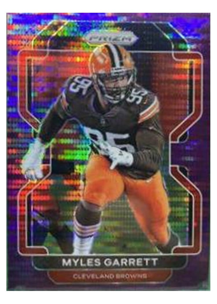 2021 Panini Prizm Base Set Myles Garrett #266 card