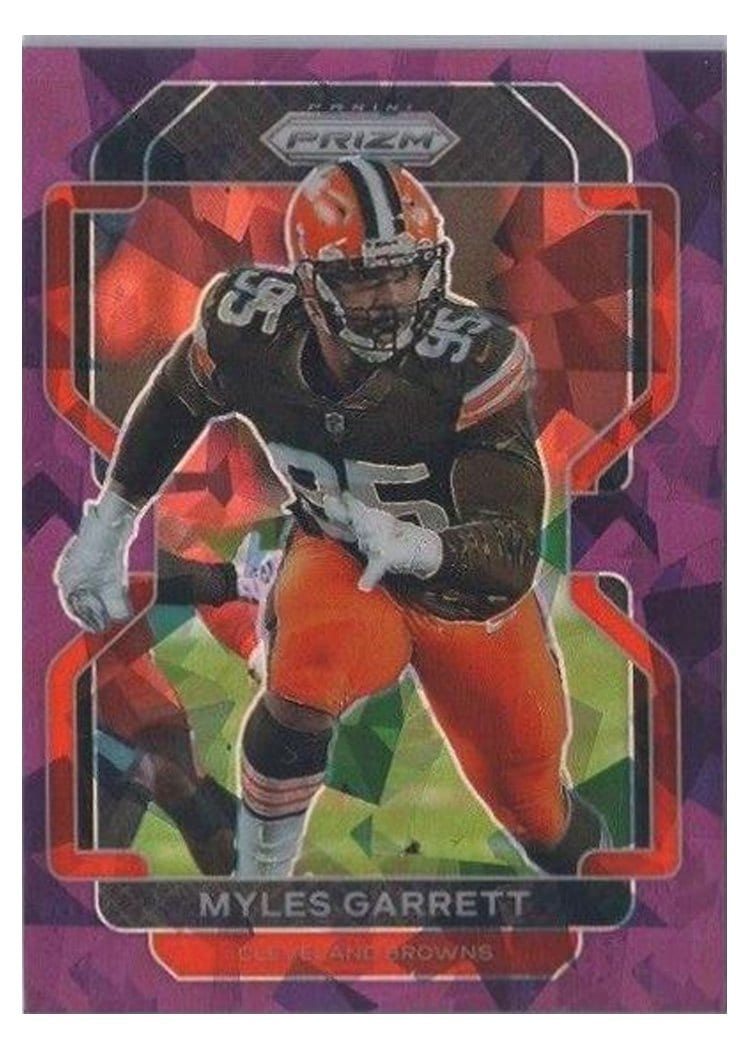 2021 Panini Prizm Base Set Myles Garrett #266 card