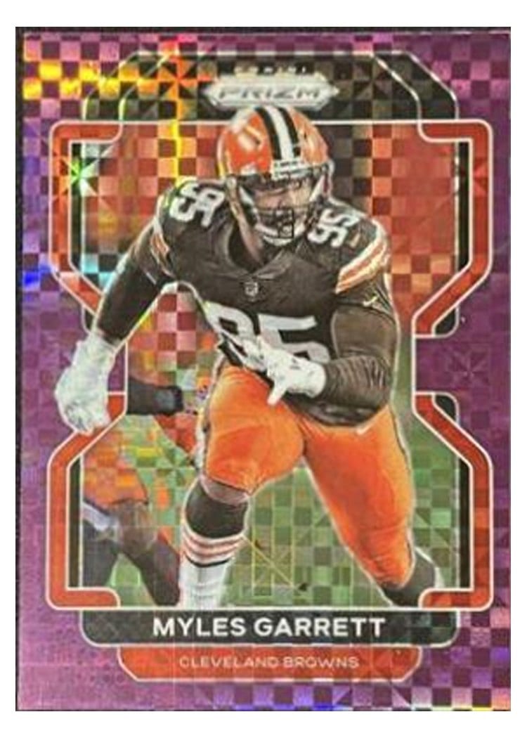 2021 Panini Prizm Base Set Myles Garrett #266 card