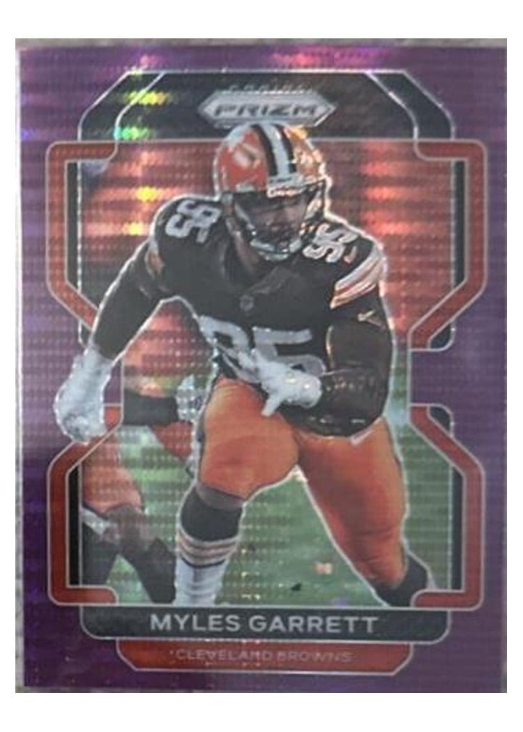 2021 Panini Prizm Base Set Myles Garrett #266 card