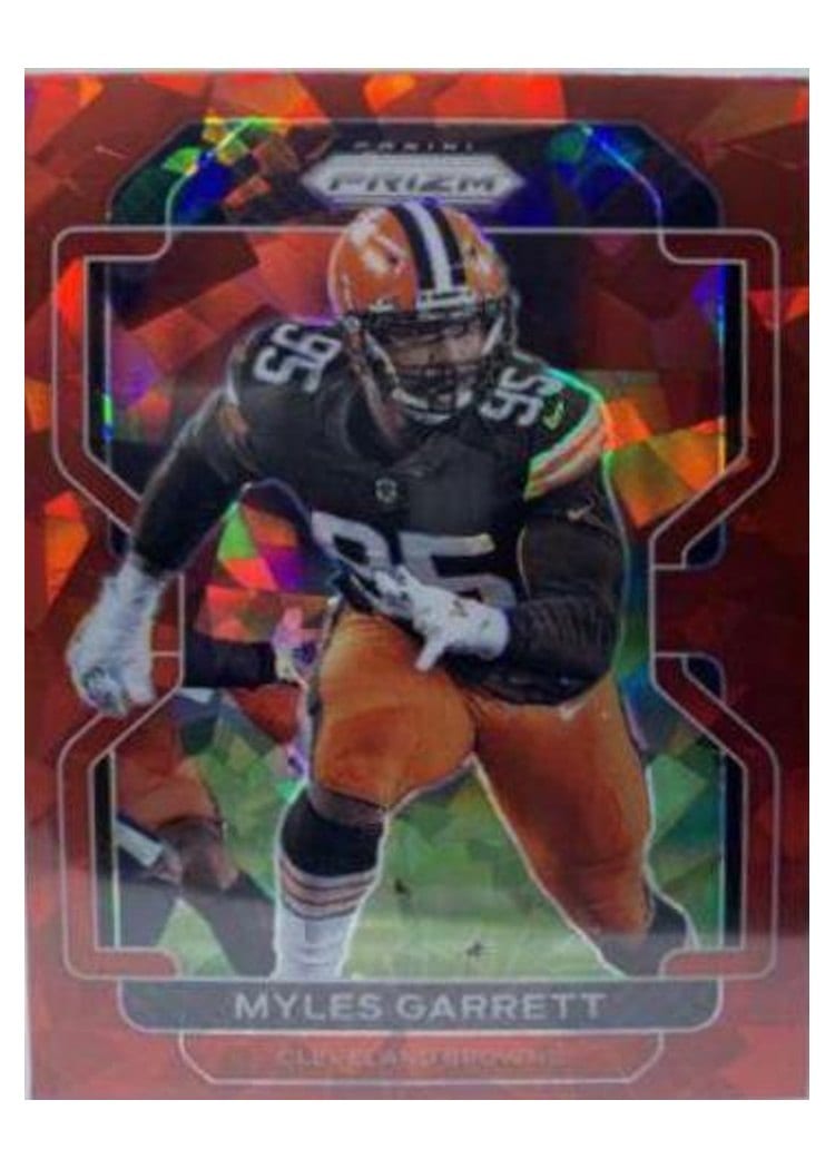 2021 Panini Prizm Base Set Myles Garrett #266 card