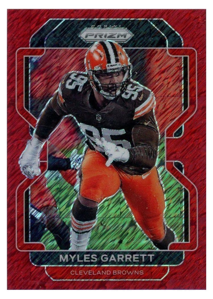 2021 Panini Prizm Base Set Myles Garrett #266 card