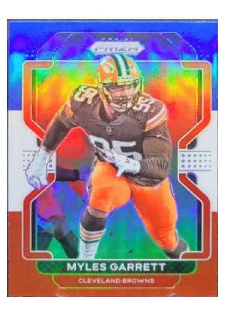 2021 Panini Prizm Base Set Myles Garrett #266 card