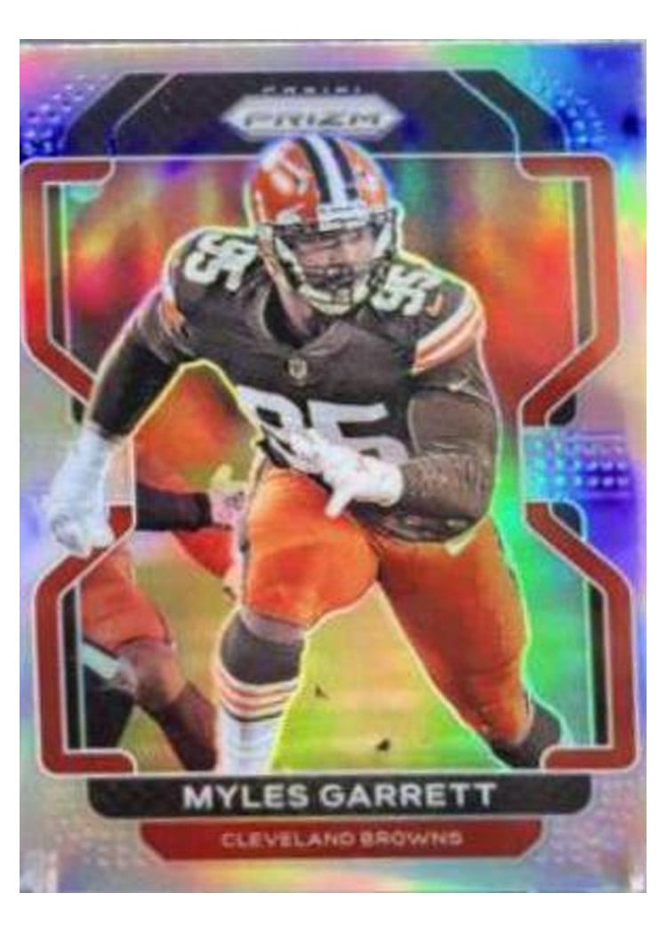 2021 Panini Prizm Base Set Myles Garrett #266 card