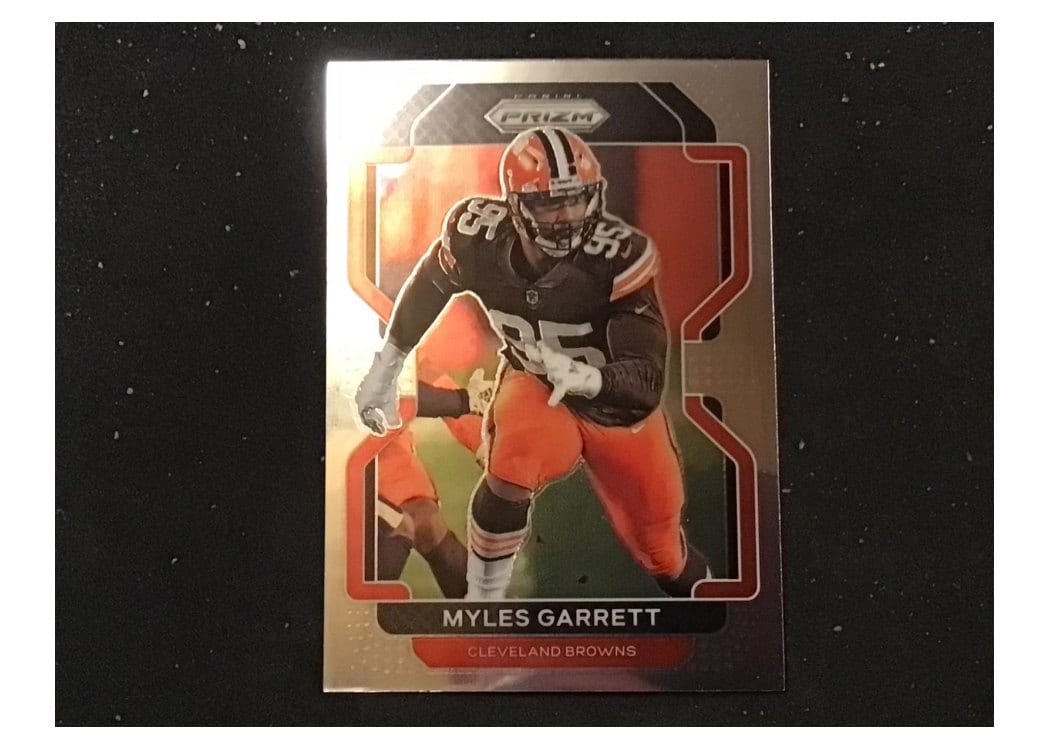 2021 Panini Prizm Base Set Myles Garrett #266 card