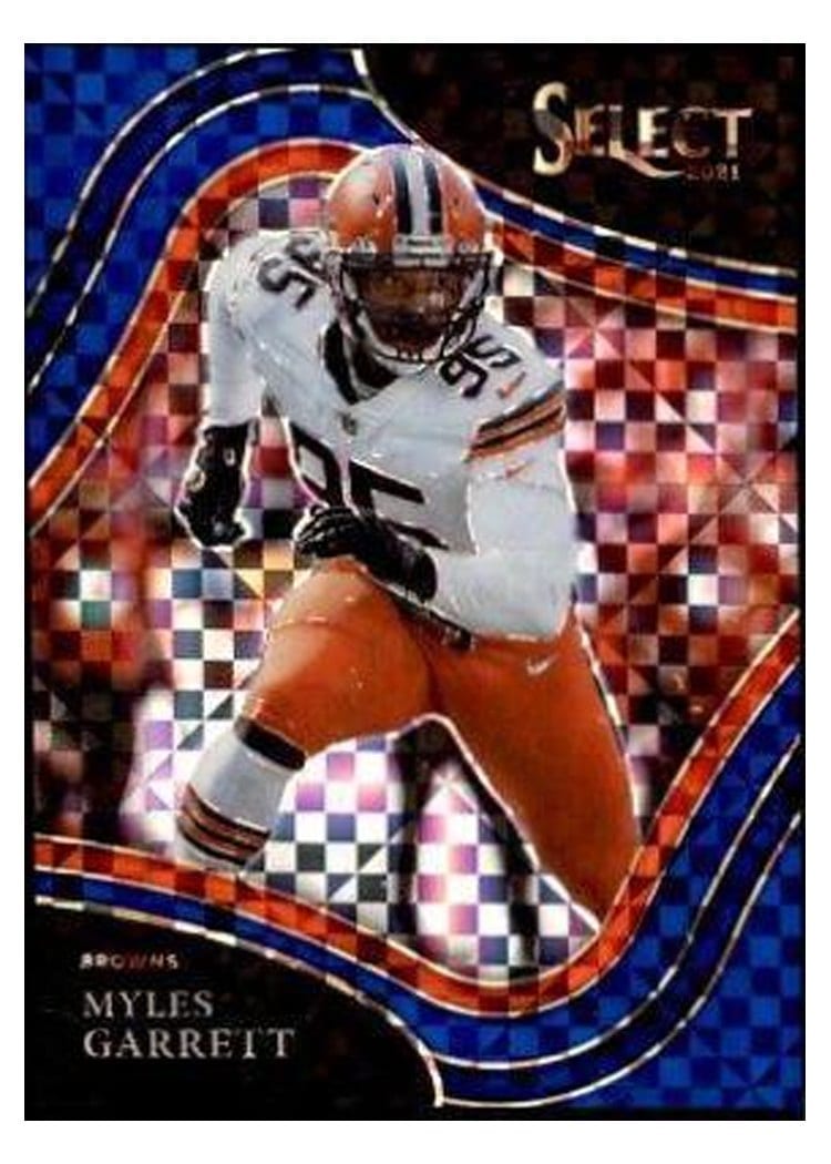2021 Panini Select Base Set Myles Garrett #310 card