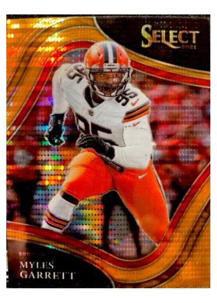 2021 Panini Select Base Set Myles Garrett #310 card