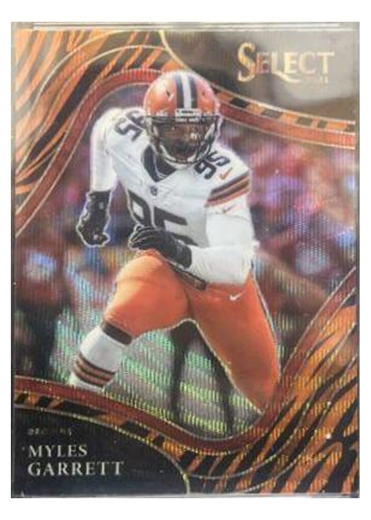 2021 Panini Select Base Set Myles Garrett #310 card