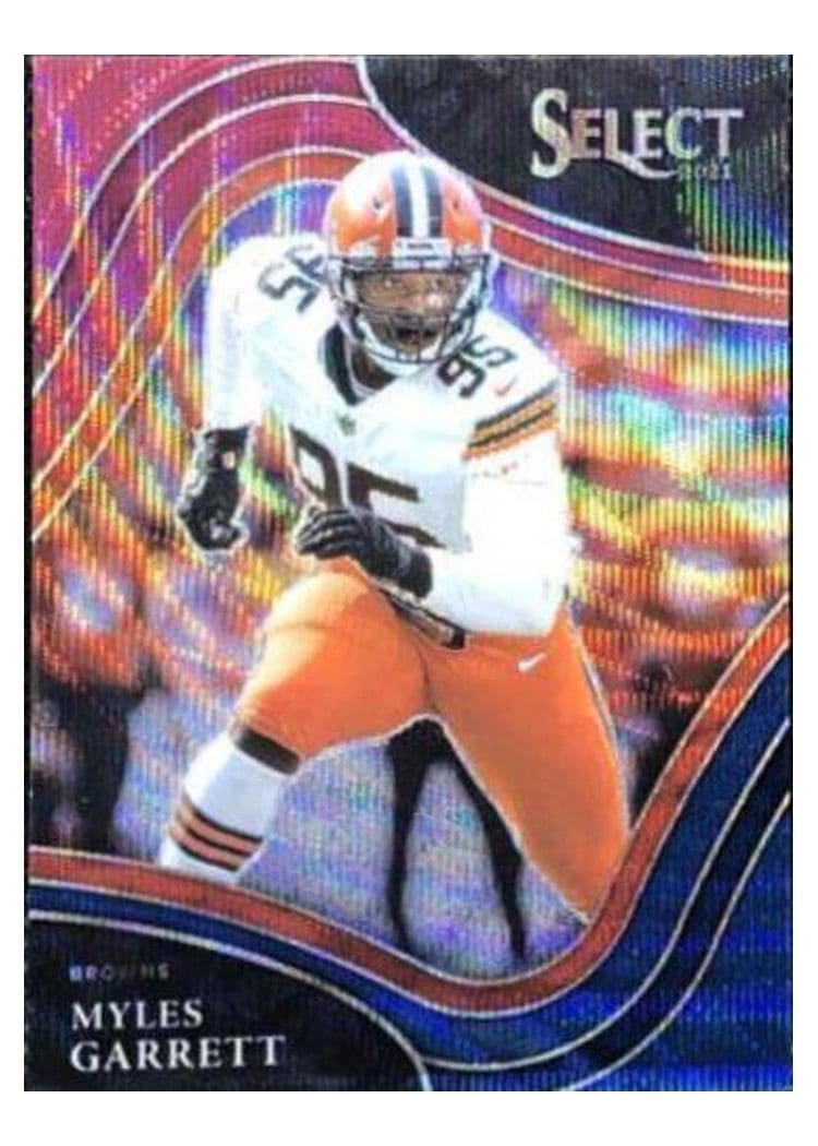 2021 Panini Select Base Set Myles Garrett #310 card