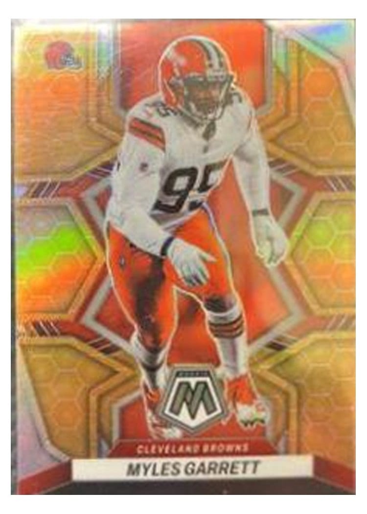 2022 Panini Mosaic Base Set Myles Garrett #50 card
