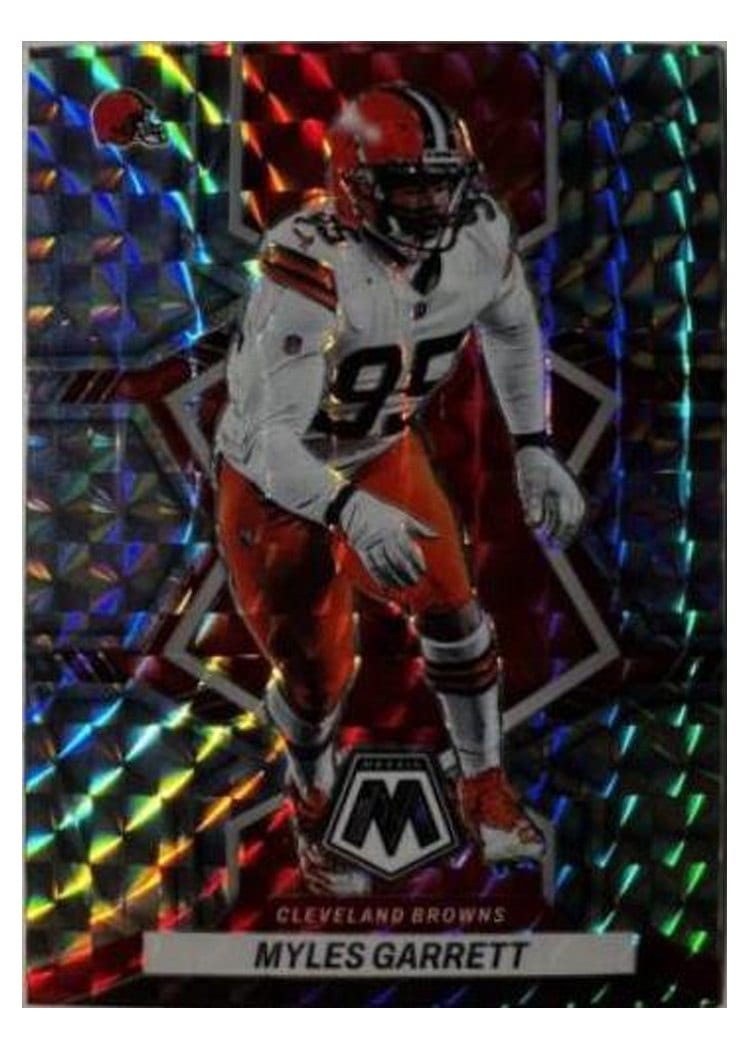 2022 Panini Mosaic Base Set Myles Garrett #50 card