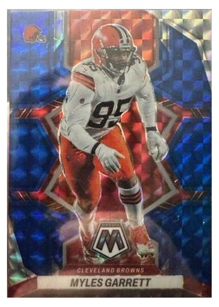2022 Panini Mosaic Base Set Myles Garrett #50 card