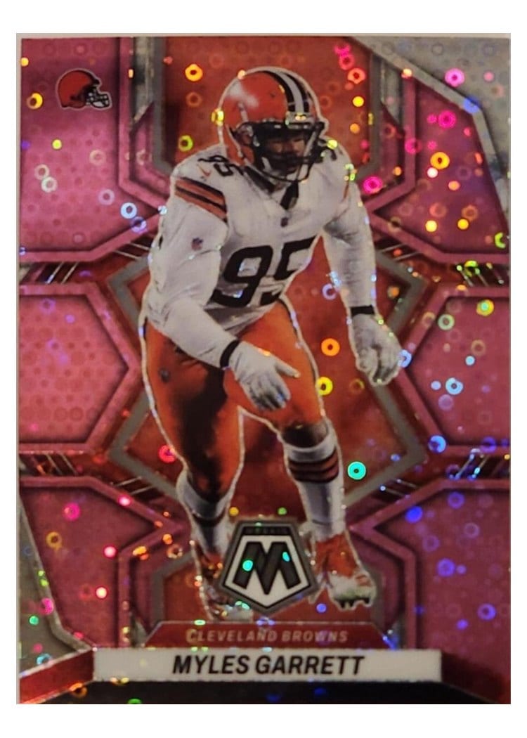 2022 Panini Mosaic Base Set Myles Garrett #50 card
