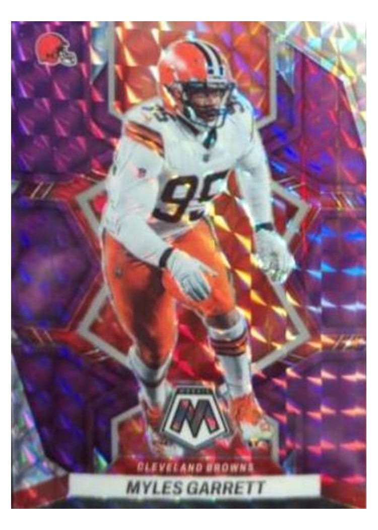2022 Panini Mosaic Base Set Myles Garrett #50 card