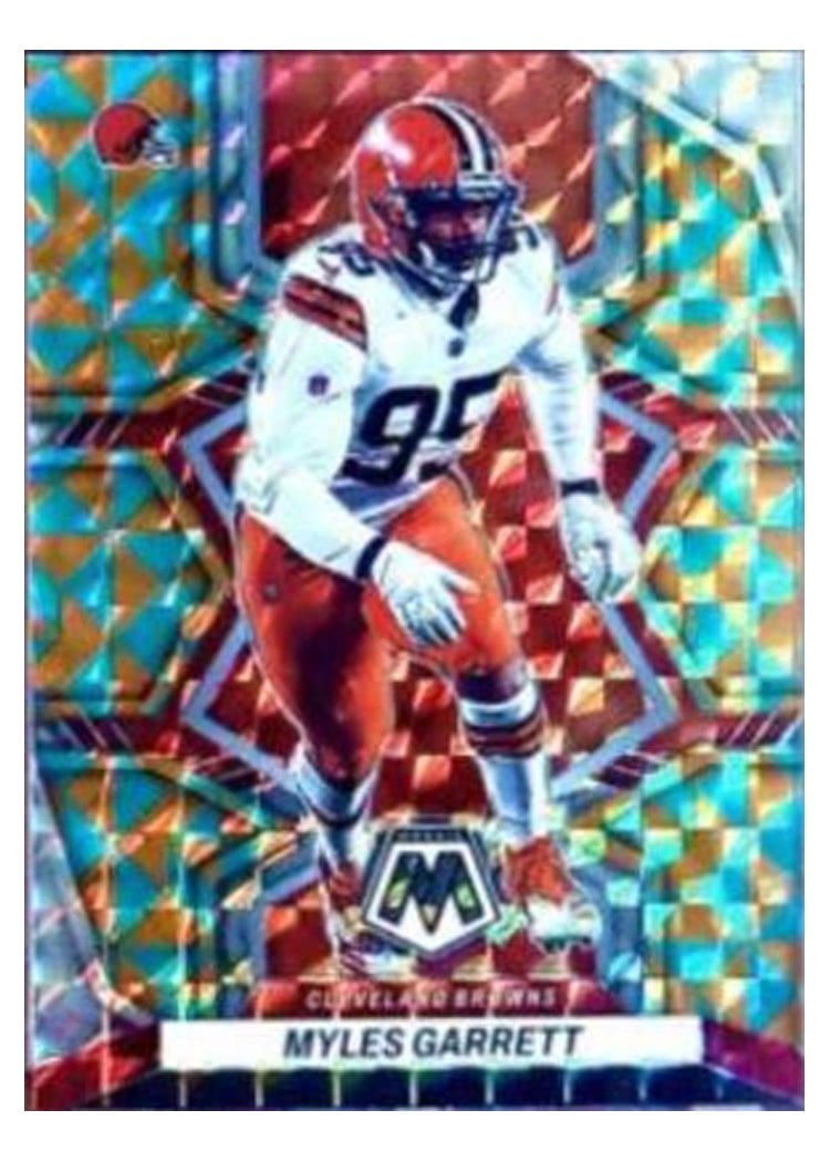 2022 Panini Mosaic Base Set Myles Garrett #50 card