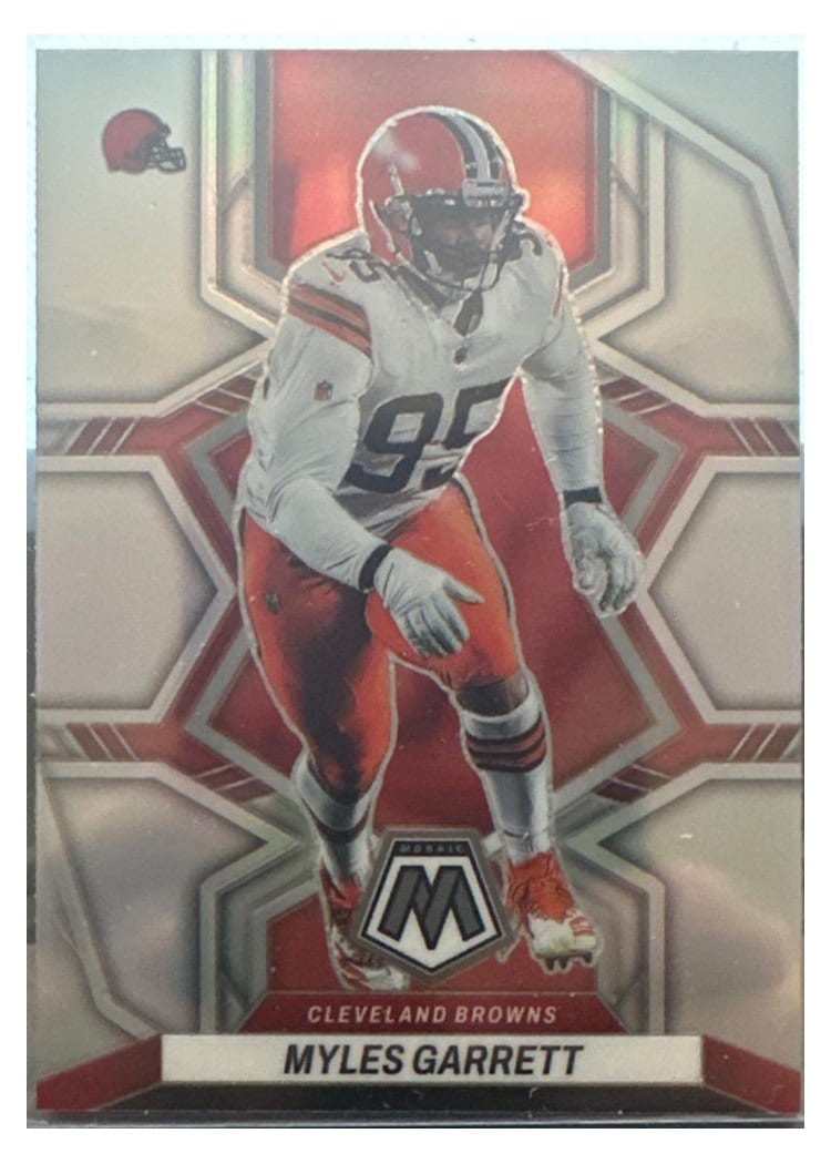 2022 Panini Mosaic Base Set Myles Garrett #50 card