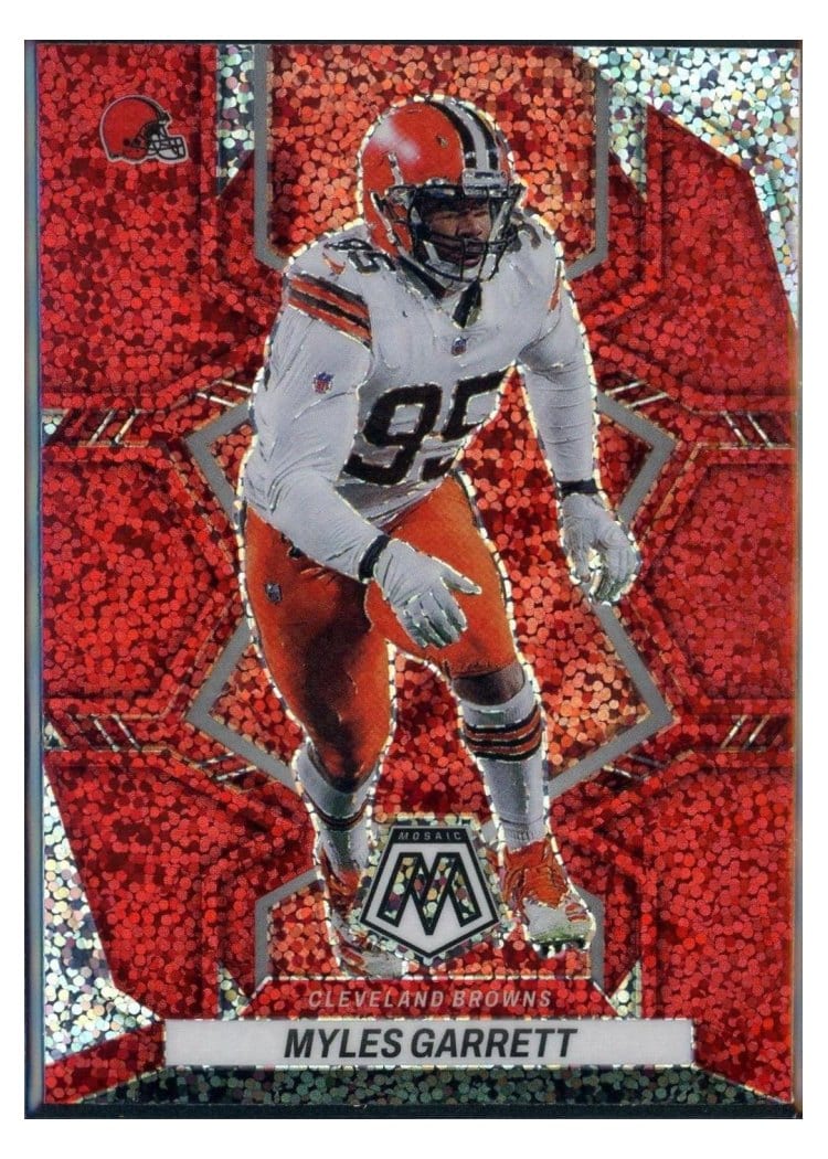 2022 Panini Mosaic Base Set Myles Garrett #50 card