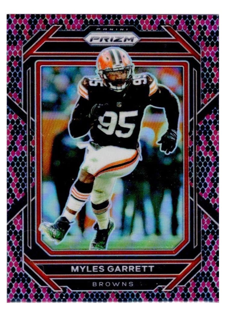 2022 Panini Prizm Base Set Myles Garrett #72 card