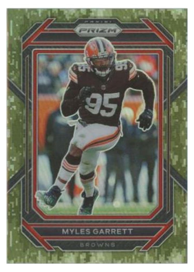 2022 Panini Prizm Base Set Myles Garrett #72 card