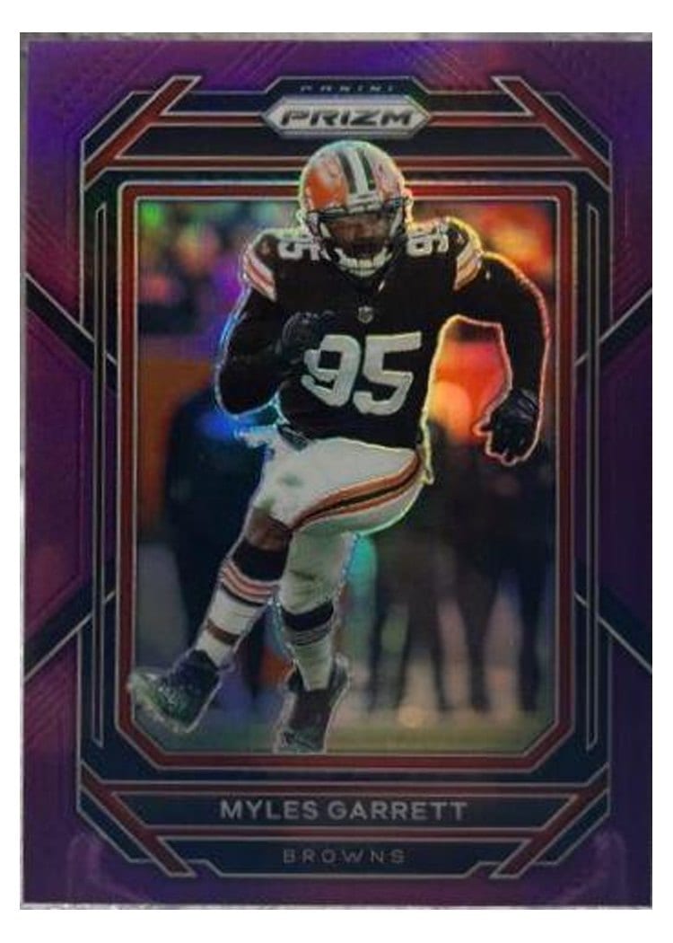 2022 Panini Prizm Base Set Myles Garrett #72 card