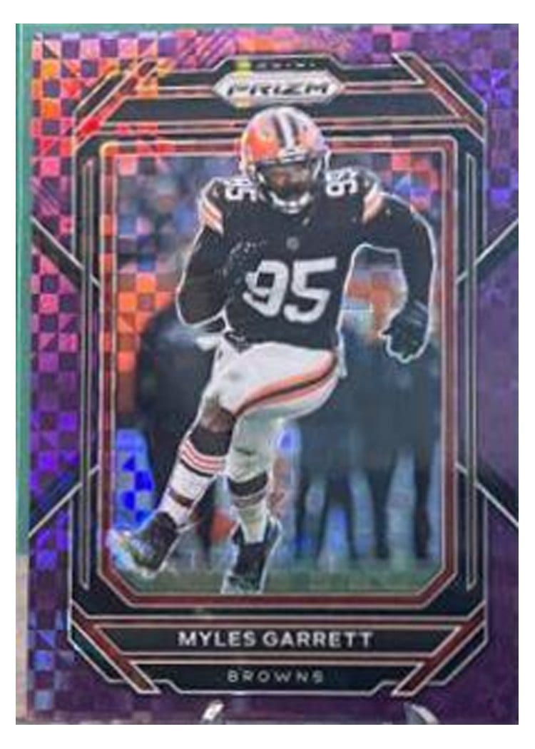 2022 Panini Prizm Base Set Myles Garrett #72 card