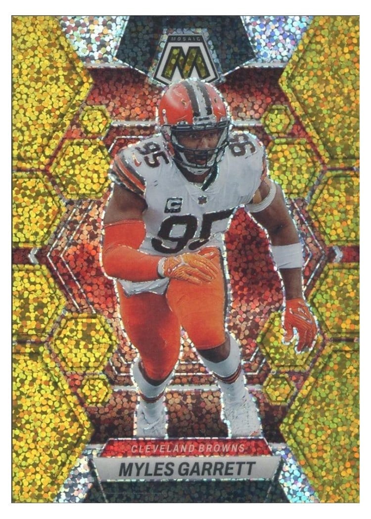 2023 Panini Mosaic Base Set Myles Garrett #51 card