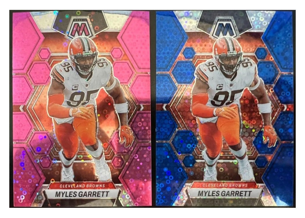 2023 Panini Mosaic Base Set Myles Garrett #51 card