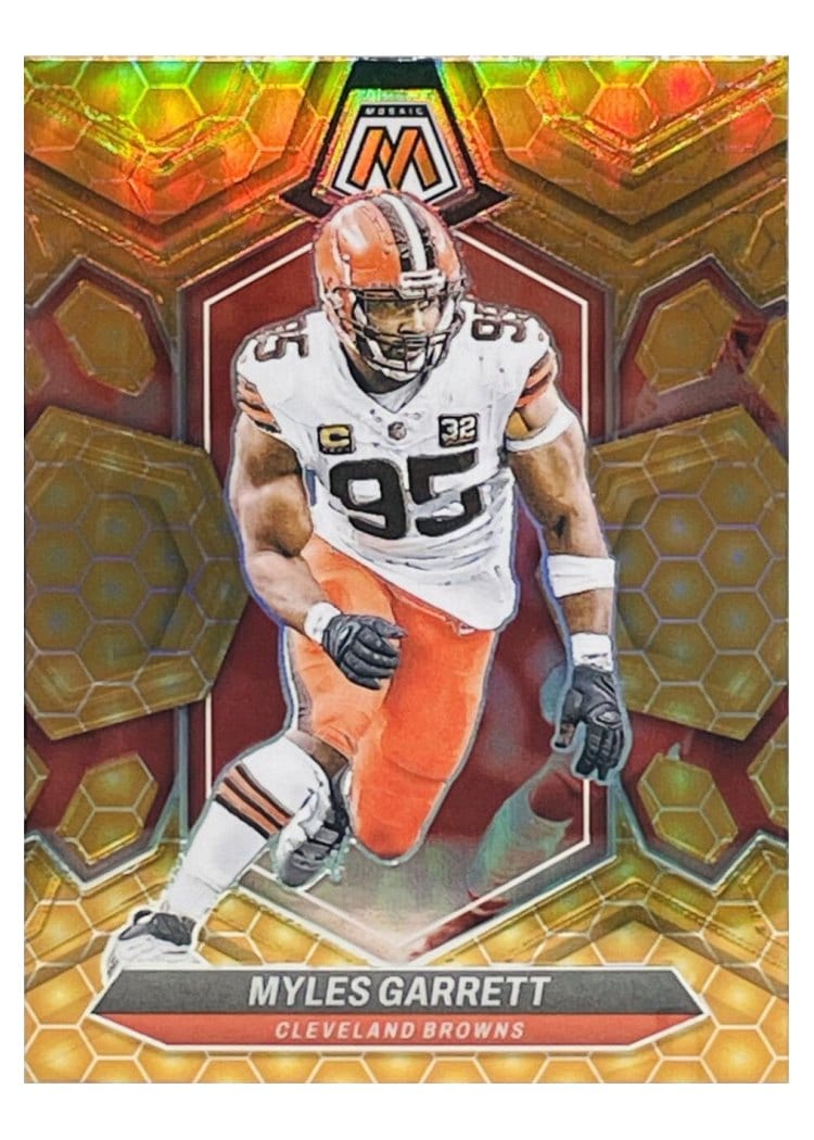 2024 Panini Mosaic Base Set Myles Garrett #55 card
