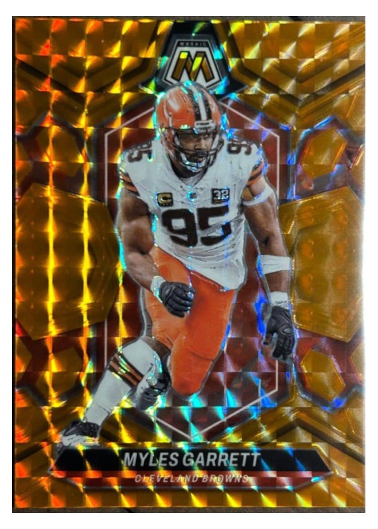 2024 Panini Mosaic Base Set Myles Garrett #55 card