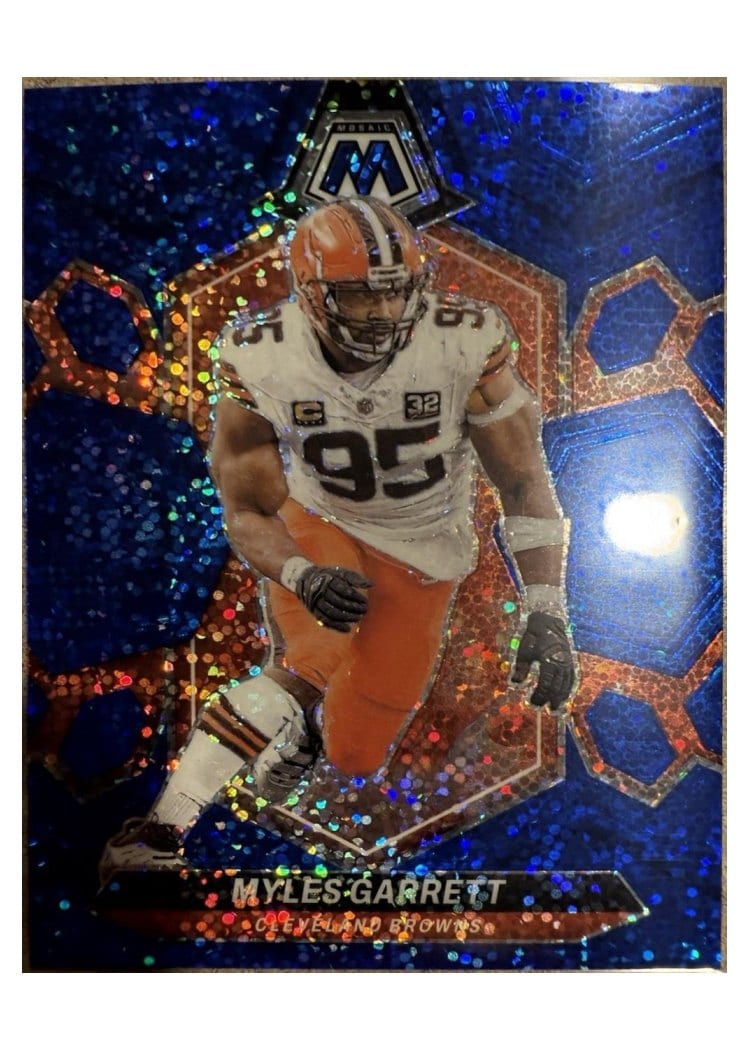 2024 Panini Mosaic Base Set Myles Garrett #55 card