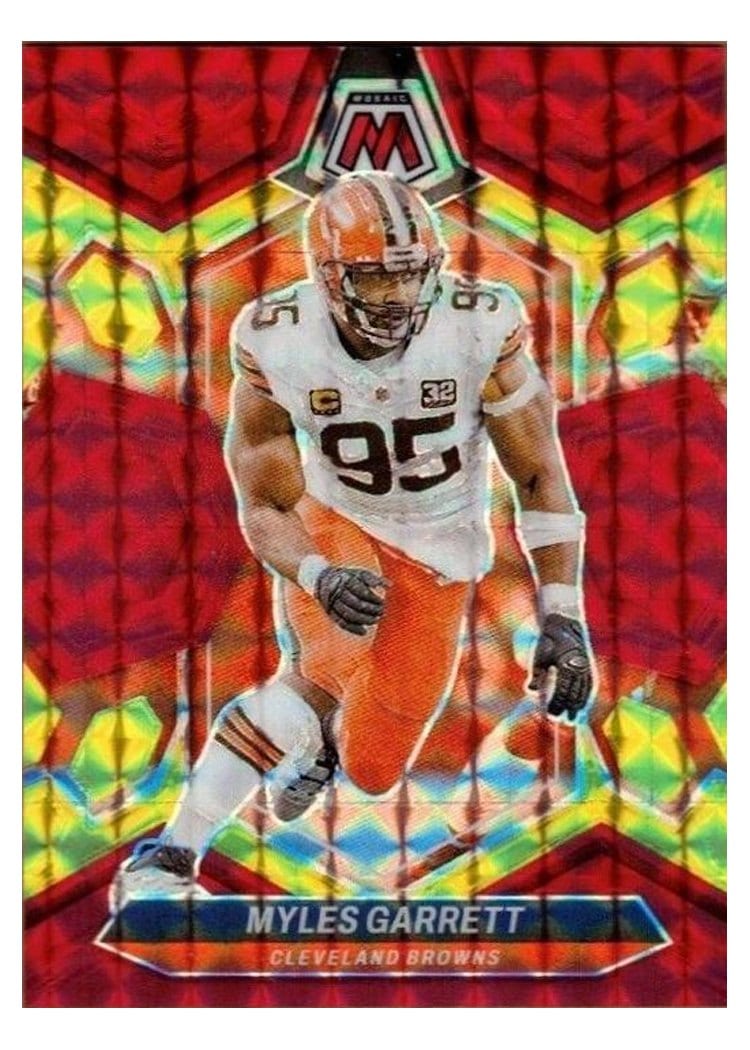 2024 Panini Mosaic Base Set Myles Garrett #55 card