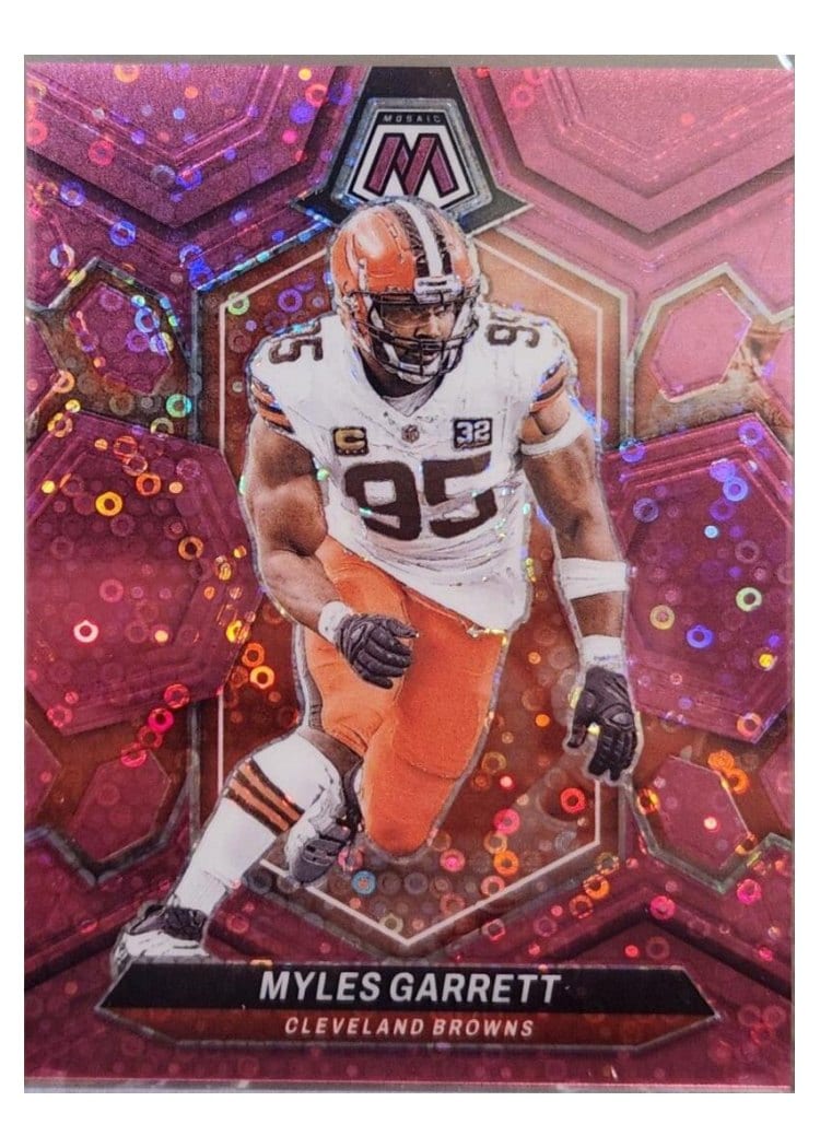 2024 Panini Mosaic Base Set Myles Garrett #55 card