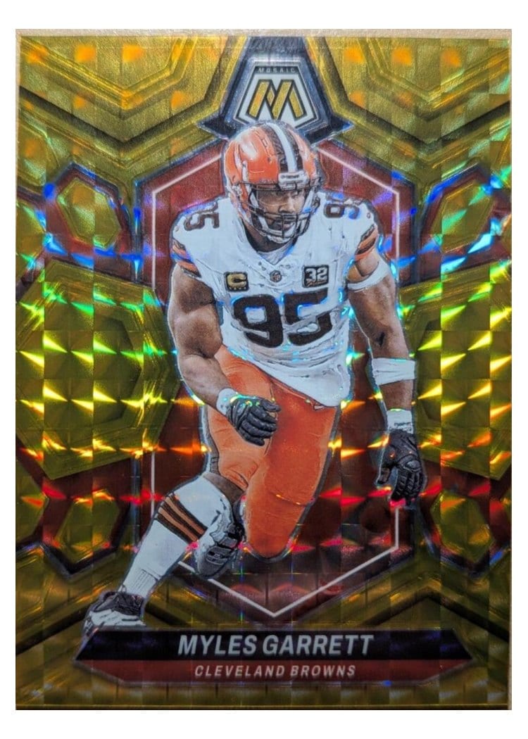 2024 Panini Mosaic Base Set Myles Garrett #55 card