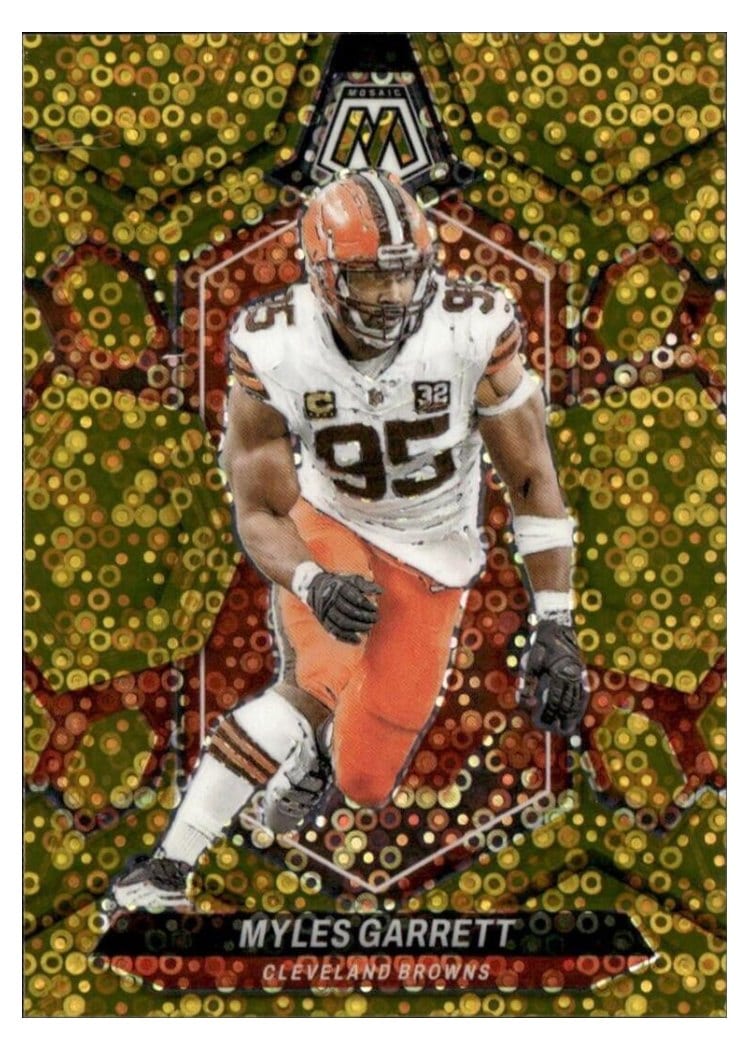 2024 Panini Mosaic Base Set Myles Garrett #55 card