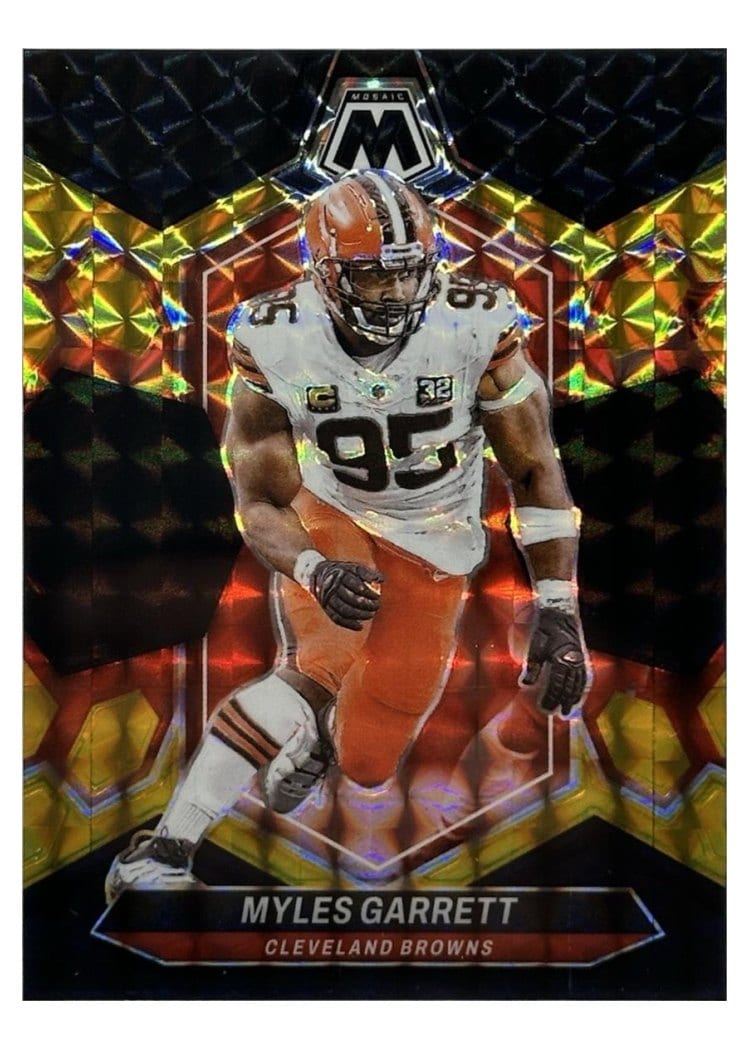 2024 Panini Mosaic Base Set Myles Garrett #55 card