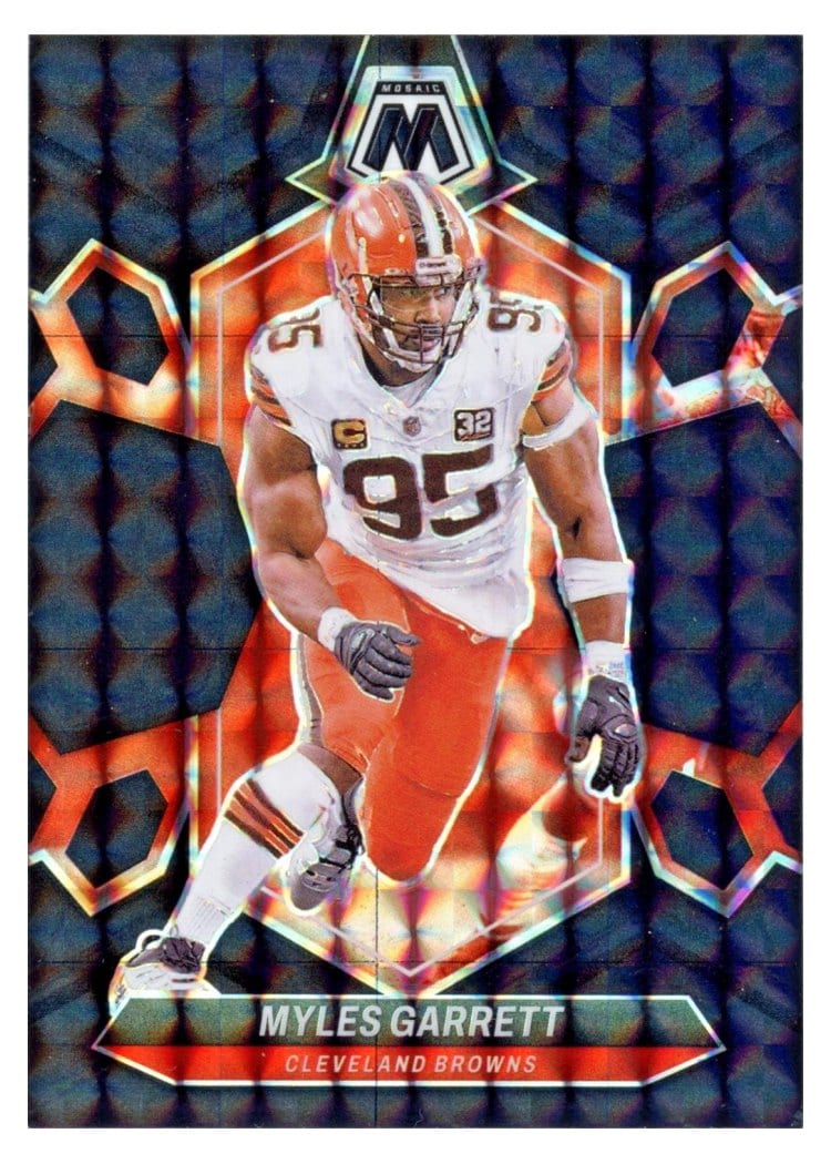 2024 Panini Mosaic Base Set Myles Garrett #55 card