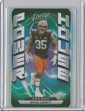2024 Panini Prestige Power House Myles Garrett #PH-MGT card